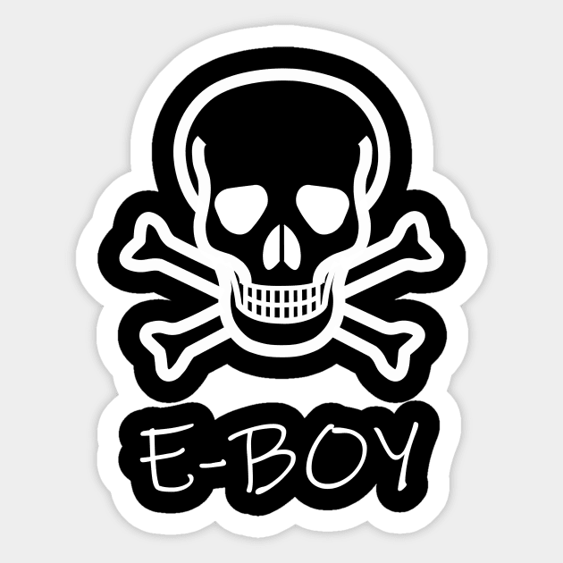 E-boy gothic Sticker by Imutobi